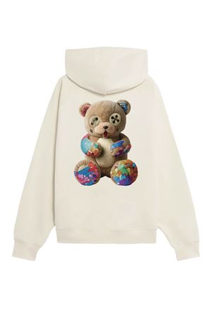 Ogg white cotton hooded sweatshirt BARROW | S6BWUAHS075412