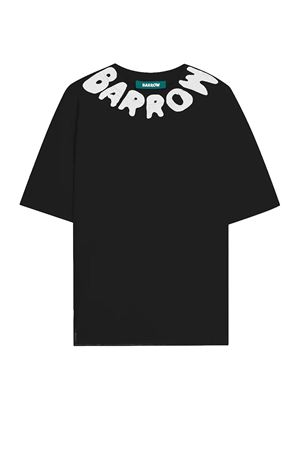 T-shirt in cotone nero BARROW | S6BWUATH07111006