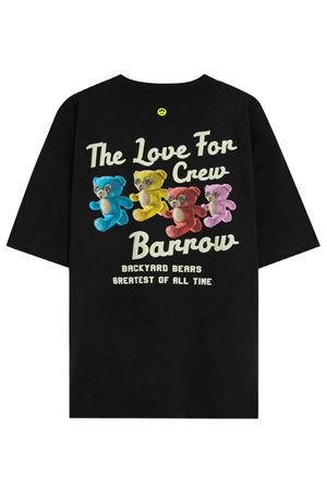Black cotton T-shirt BARROW | S6BWUATH077110