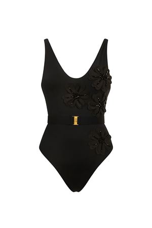 Ilva Petunia One-Piece in Black BIKINVILLE | ILVAPETUNIABLACK