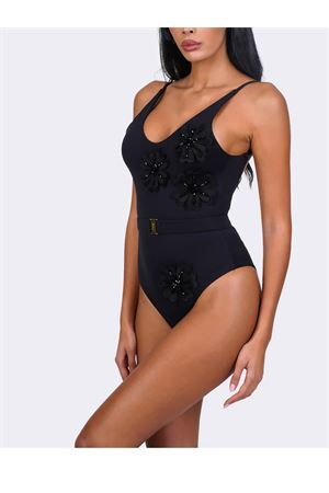 Ilva Petunia One-Piece in Black BIKINVILLE | ILVAPETUNIABLACK