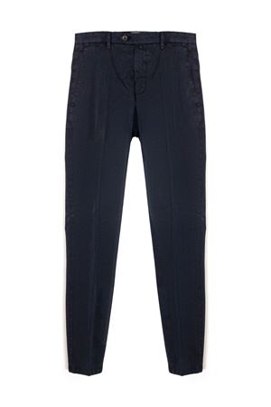 Pantalone in cotone elasticizzato blu BRIGLIA | BG0430000800011
