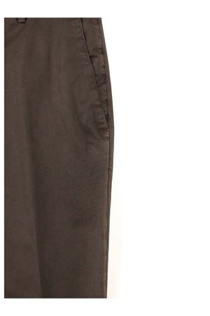 Pantalone in cotone elasticizzato marrone BRIGLIA | BG0430000800046