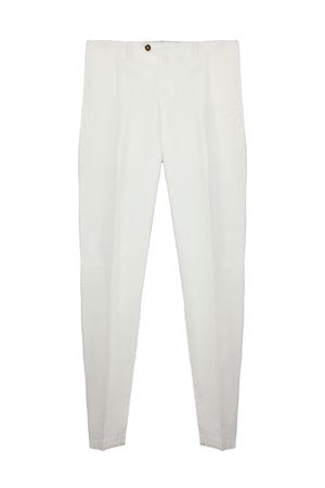Pantalone in cotone elasticizzato bianco BRIGLIA | BG0430000800150