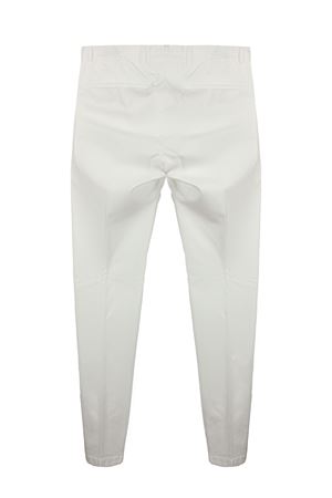 Pantalone in cotone elasticizzato bianco BRIGLIA | BG0430000800150