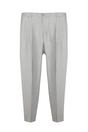Pantalone in lana vergine colore grigio chiaro BRIGLIA | PORTOBELLOS30010800040