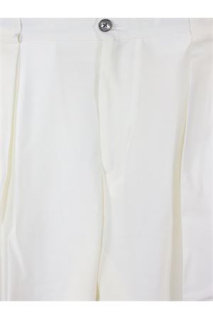 Pantalone in lana vergine colore bianco BRIGLIA | PORTOBELLOS30010800120