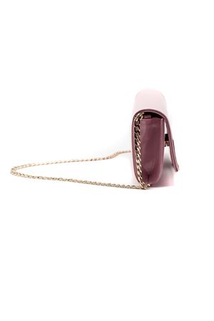 Pink patent leather clutch CASTAGNA | CLUTCHROSA