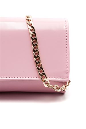 Pink patent leather clutch CASTAGNA | CLUTCHROSA