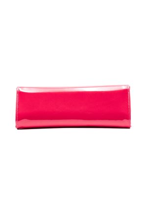 Fuchsia patent leather clutch CASTAGNA | CLUTCHVERNICEFUXIA