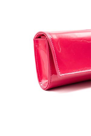 Fuchsia patent leather clutch CASTAGNA | CLUTCHVERNICEFUXIA