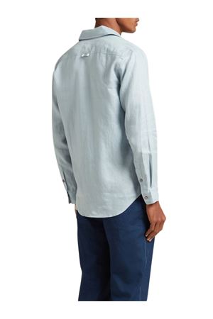 Camicia in lino blu polvere CHÉ | 231220703