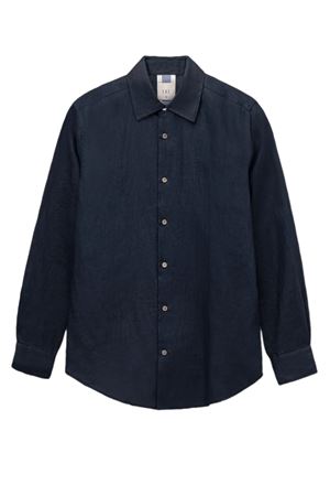 Camicia in lino blu CHÉ | 231221203