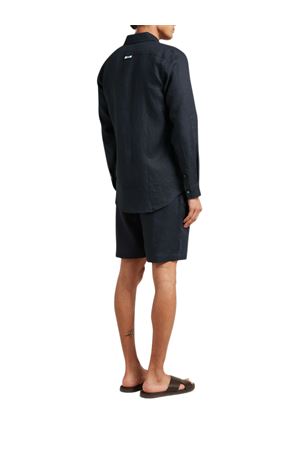 Camicia in lino blu CHÉ | 231221203