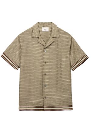 Camicia stampata Lucena color marrone chiaro CHÉ | 267672121