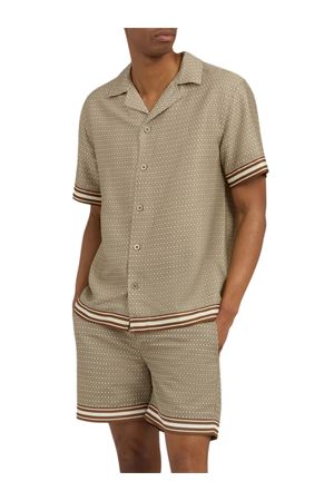 Camicia stampata Lucena color marrone chiaro CHÉ | 267672121