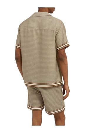 Camicia stampata Lucena color marrone chiaro CHÉ | 267672121