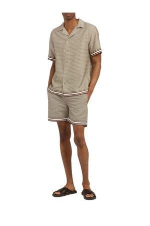 Camicia stampata Lucena color marrone chiaro CHÉ | 267672121