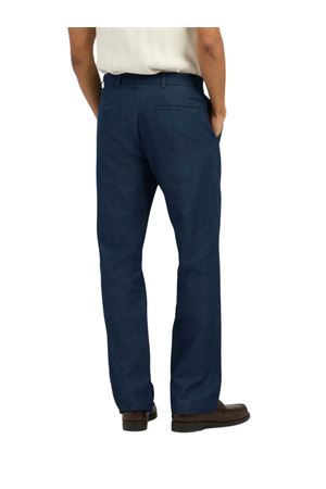 Pantalone in denim-lino blu CHÉ | 268400202