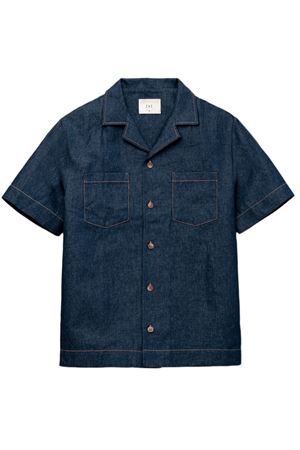 Camicia leggera in denim e lino CHÉ | 268420202