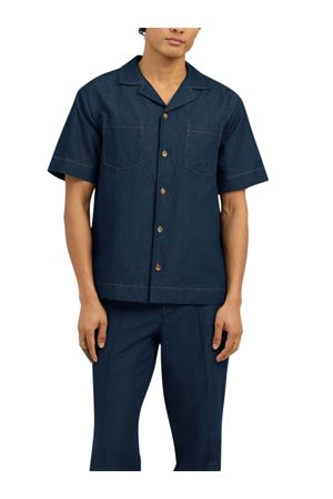 Camicia leggera in denim e lino CHÉ | 268420202