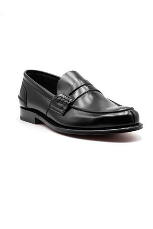 Black Pembrey Bookbinder Fumè Penny Loafer CHURCH'S | EDB0039LGF0AAB