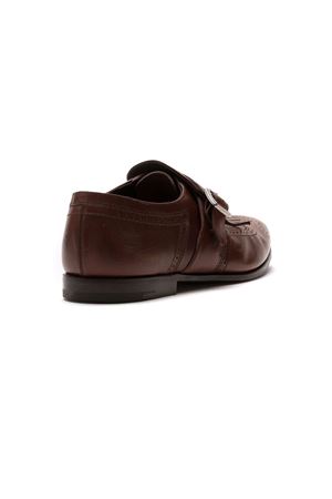 Shanghai Laser Monk Strap in Pelle di Vitello Anticata CHURCH'S | EOB1699ADJF0AAD