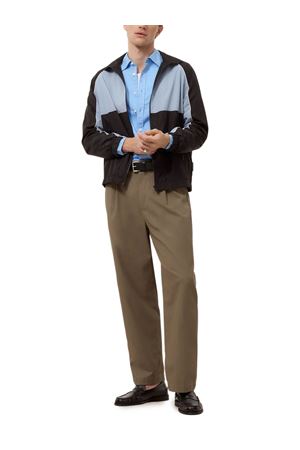 Pantaloni Bloomberg Straight In Cotone Verde CLOSED | C3113252022167