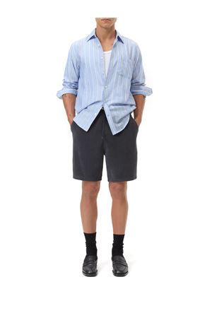 Pantaloncini da bagno in spugna in misto cotone grigio CLOSED | C8226043B14185