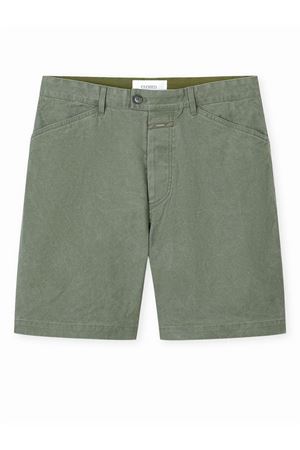 Green cotton bermuda shorts CLOSED | C8235053520614