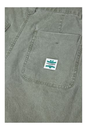 Green cotton bermuda shorts CLOSED | C8235053520614