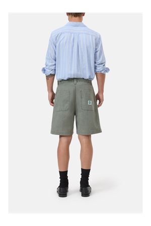 Green cotton bermuda shorts CLOSED | C8235053520614