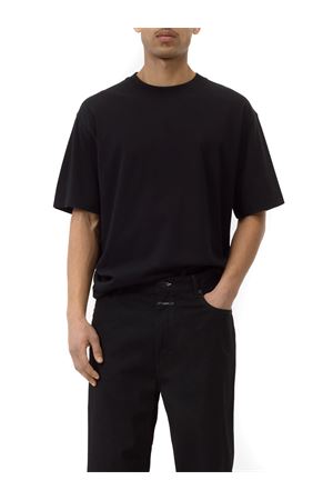Black cotton T-shirt CLOSED | C8503844H20100