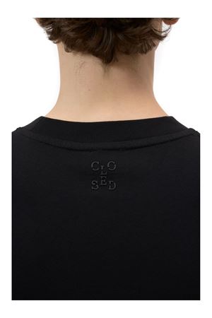 Black cotton T-shirt CLOSED | C8503844H20100