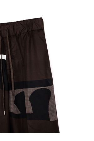 Pantalone in cotone marrone COSTUMEIN | 26S105M101