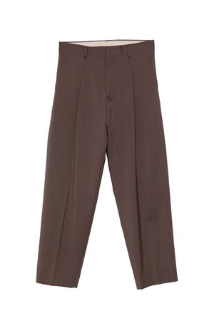 Pantalone in lana vergine marrone COSTUMEIN | 26S271127