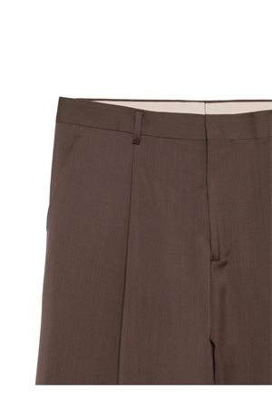 Pantalone in lana vergine marrone COSTUMEIN | 26S271127