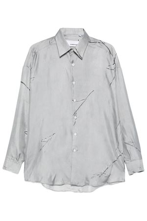 Grey silk Valentino buttoned shirt COSTUMEIN | 26S51PTA