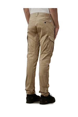 Pantaloni cargo in raso di cotone stretch C.P.COMPANY | 20CMPA743A005694G328