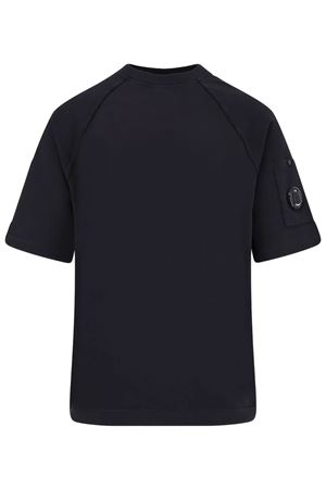 T-Shirt In Cotone Nero C.P.COMPANY | 20CMSS034A002246G999