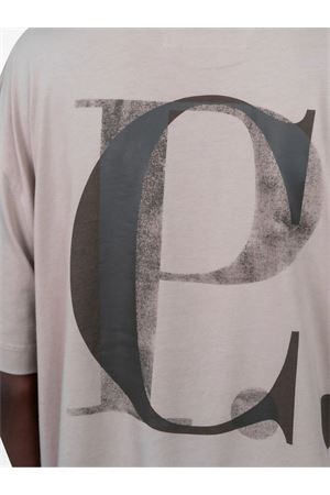 T-shirt in cotone beige C.P.COMPANY | 20CMTS087A005100W904