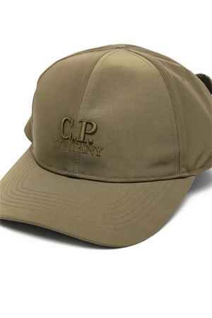 Cappello realizzato in Chrome-R verde C.P.COMPANY | RCCMAC748A110545A683