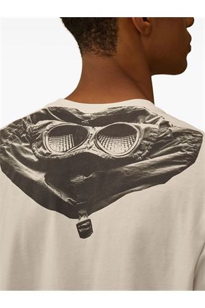 T-shirt in jersey di cotone bianco C.P.COMPANY | RCCMTS725A005100W103