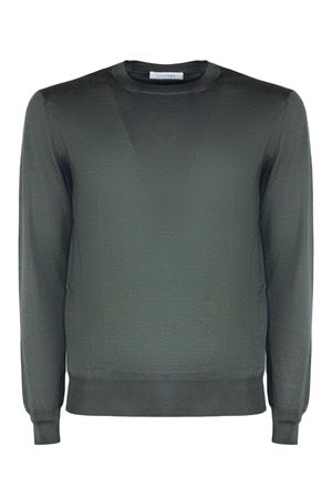 Gray cashmere and silk blend sweater CRUCIANI | U6111123GC133048