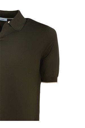 Polo in cotone verde militare CRUCIANI | U6155846PO35