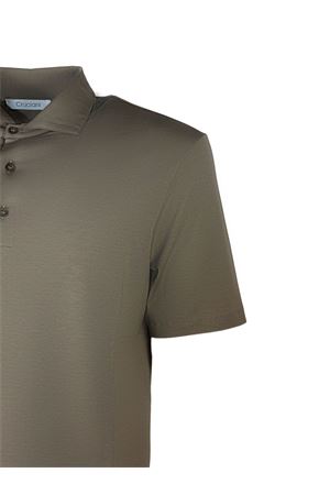 Polo in cotone verde CRUCIANI | U61T0152PO26