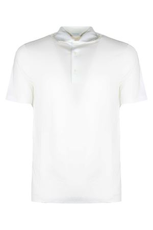 Polo in misto cotone bianco CRUCIANI | U61T0152PO290400