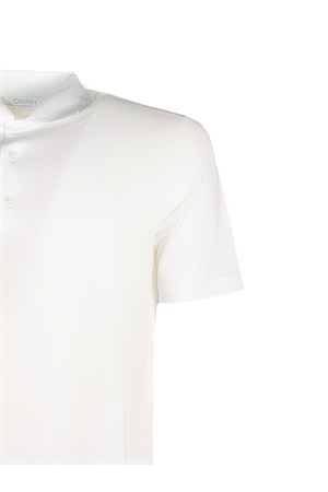 Polo in misto cotone bianco CRUCIANI | U61T0152PO290400