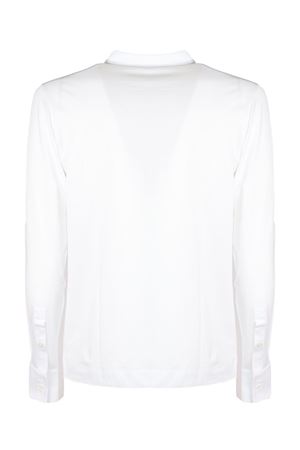 Polo in misto cotone bianco CRUCIANI | U61T0190PO190400