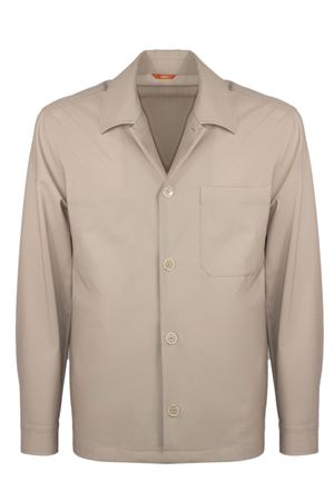 Beige virgin wool overshirt CRUNA | CARDIFF1714122